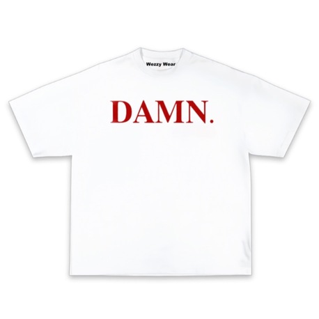 Damn. Tshirt White