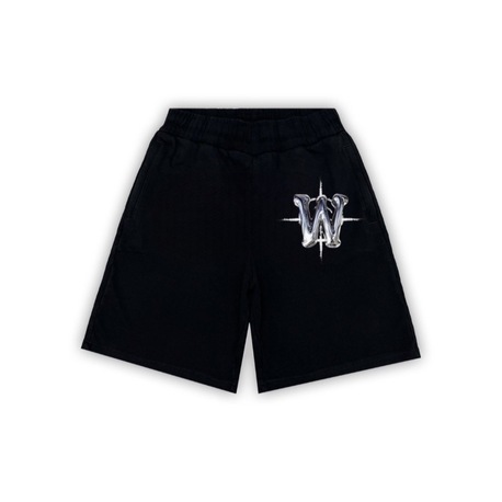 “W” Chrome Shorts