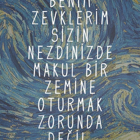 Sözlü poster 