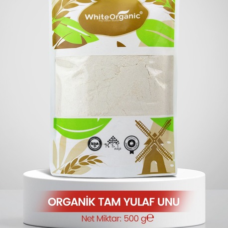 ORGANİK TAM YULAF UNU 500 GR