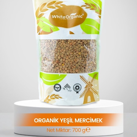 ORGANİK YEŞİL MERCİMEK 700 GR