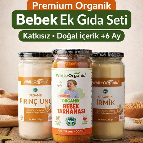 PREMİUM BEBEK EK GIDA SETİ +6 AY