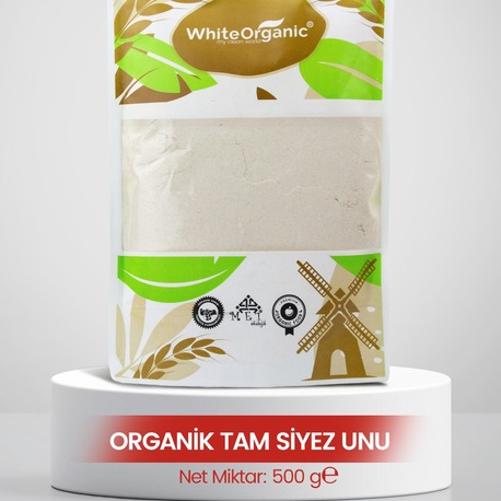 ORGANİK TAM SİYEZ UNU 500 GR