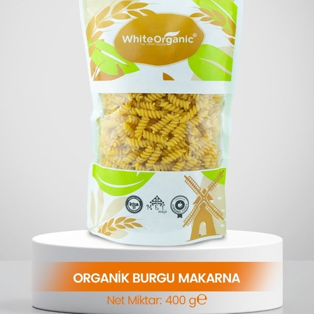 ORGANİK BURGU MAKARNA 400 GR
