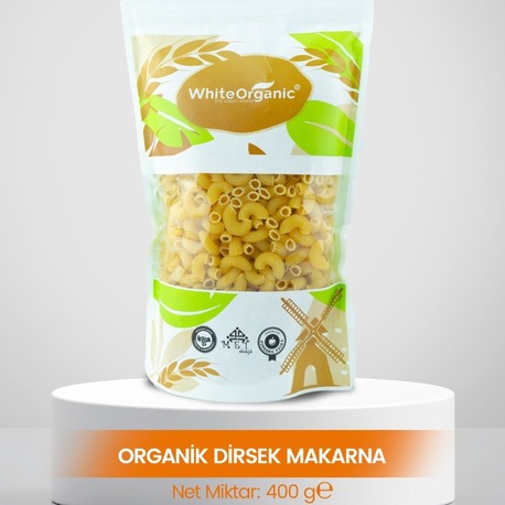 ORGANİK DİRSEK MAKARNA 400 GR