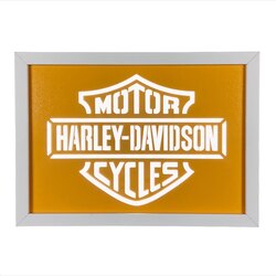 Harley Davidson ışıklı tabela