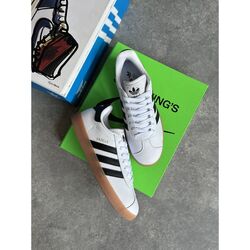 Adidas Gazelle White Black