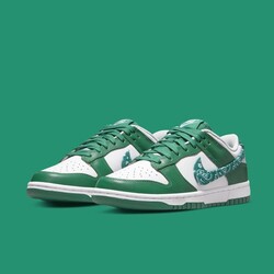 Nike Dunk Low Green Paisley