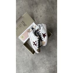 Golden Goose Bordo Glitter Star