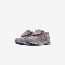 New Balance 2002R Grey Brown Pouch