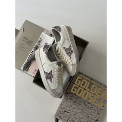 Golden Goose “White Purple” Glitter
