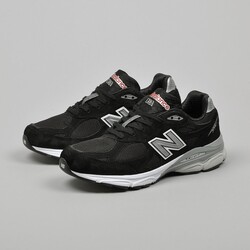 New Balance 990 V3 USA BLACK WHİTE