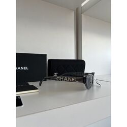 Chanel swarovski Detaylı Gri Gözlük