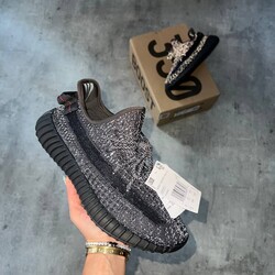 Yeezy Boost 350 V2 Black Full Reflective