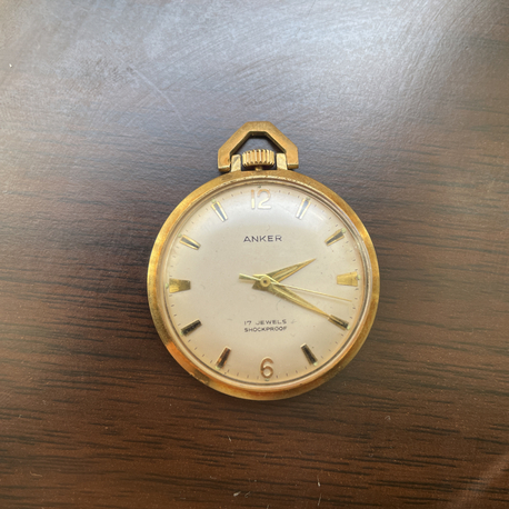 Vintage Anker Kurmalı Cep Saati