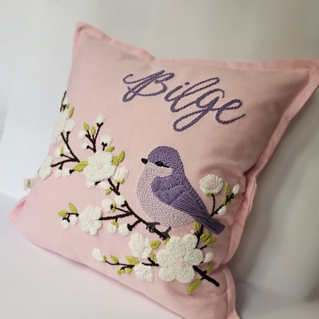 İsme Özel Bebek/Çocuk Kırlent Kılıfı