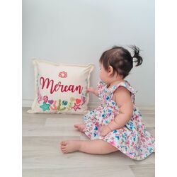 İsme Özel Bebek/Çocuk Kırlent Kılıfı