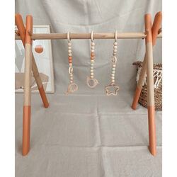 Wood Baby Gym-Flamingo