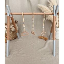 Wood Baby Gym - Gri