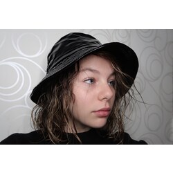 ✨ Deri bucket şapka ✨