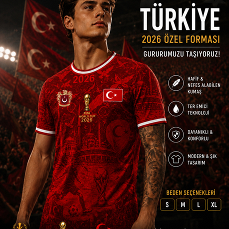 2026 Dünya Kupası Türkiye Özel Forması