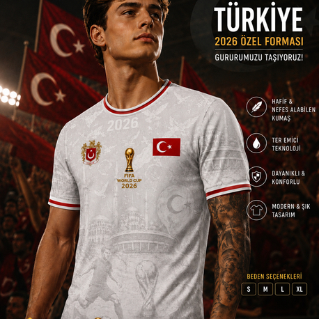 2026 Dünya Kupası Özel Türkiye Forması