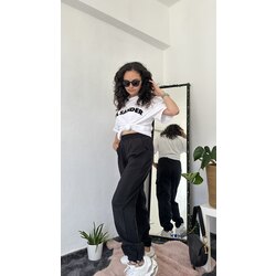 Siyah Kargo Pantolon