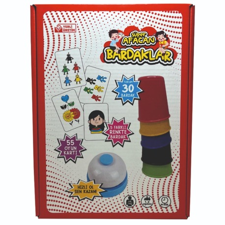 SÜPER AFACAN BARDAKLAR (30 BARDAKLI)
