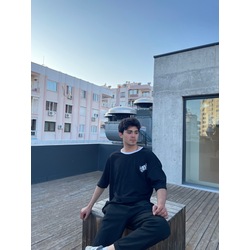 Oversize unisex tişört 1086