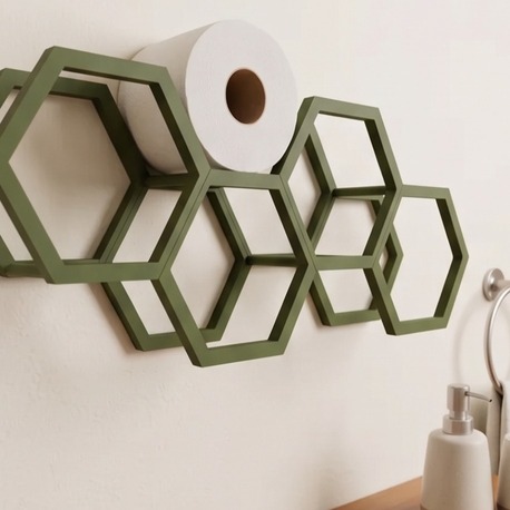 Çok Fonksiyonlu Tuvalet Kağıdı Tutucu - Wall-Mounted or Freestanding Toilet Paper Holder