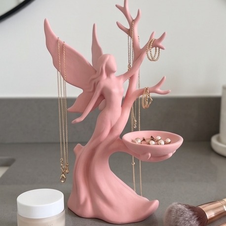 Fairy Tree Dekoratif Takı Standı - Kolye, Küpe ve Yüzük Düzenleyici