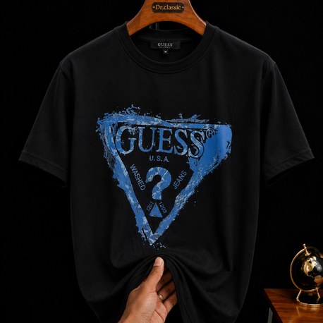GUESS Siyah Premium T-shirt