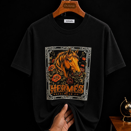Hermes Siyah Premium T-shirt