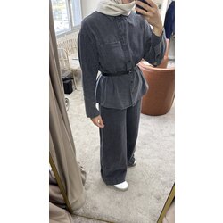 KETEN DENİM TAKIM / ANTRASİT