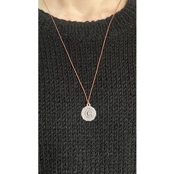Tigri Sole Unisex Asansörlü İp kolye