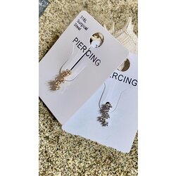 Çelik kuyruklu yıldız piercing
