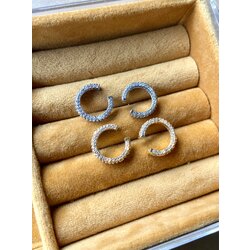 Zirkon halka earcuff
