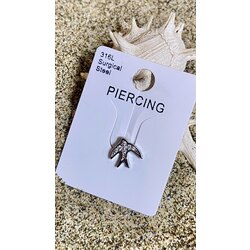 Çelik kuş piercing