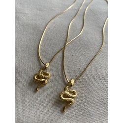 Yılan Kolye Gold