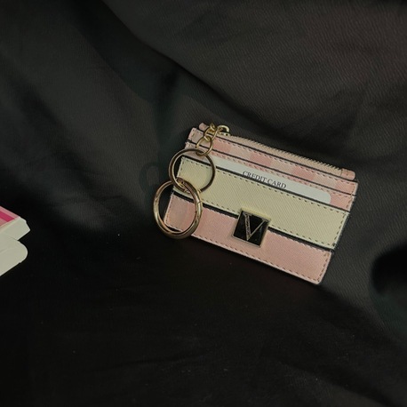 Victoria Secret Card Holder – Pembe & Krem 
