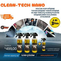 CLEAN-TECH NANO temizleme spreyi 4 al 3 öde kampanyası