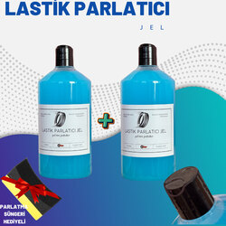 LASTİK PARLATICI JEL 2 adet 1 lt.