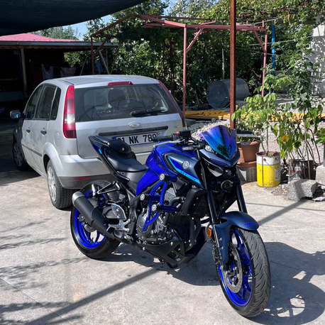 YAMAHA MT25 6LI KORUMA DEMİRİ 2014-2024 MAVİ
