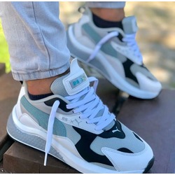 Puma RSX Beyaz-Mavi-Gri