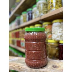 2 KG DOMATESLİ BİBERLİ EZME