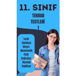 11. SINIF TÜM DERSLER TEST KİTABI 1