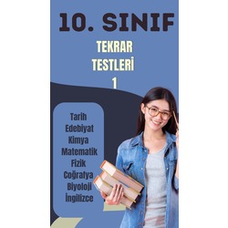 10. SINIF TÜM DERSLER TEST KİTABI 1