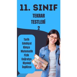 11. SINIF TÜM DERSLER TEST KİTABI 2