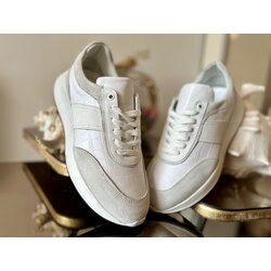 Beyaz Deri Sneakers