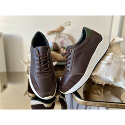 Kahverengi Deri Sneakers